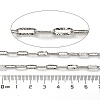 304 Stainless Steel Paperclip Chains CHS-A016-64P-A-2
