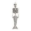 Halloween Tibetan Style Alloy Big Pendants AL-CBA1187-15AS-1