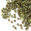 Electroplated Glass Beads X-GLAA-Q120-02A-05-1