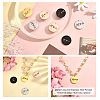   8Pcs 4 Colors Mother's Day Ion Plating(IP) 304 Stainless Steel Pendants STAS-PH0003-95-6