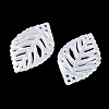 Acrylic Imitation Shell Pendants OACR-P039-08A-2