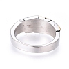 304 Stainless Steel Finger Rings RJEW-D073-26-ASG-3