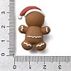 Christmas Theme Silicone Focal Beads SIL-L007-01F-3