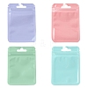 32Pcs 4 Colors Rectangle Plastic Yin-Yang Zip Lock Bags ABAG-FS0001-01-3