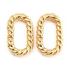 Brass Spring Gate Rings X-KK-D048-04G-1