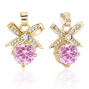 8Pcs Brass Micro Pave Cubic Zirconia Pendants FIND-BBC0004-28B-02-6
