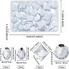 Fingerinspire 45Pcs 3 Styles Self-Adhesive Acrylic Rhinestone Stickers DIY-FG0001-83B-2