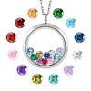 DIY Locket Pendant Necklaces Jewelry Kits DIY-PH0029-92P-01-1