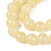 Natural Golden Silk Jade Beads Strands G-N369-01A-01-3