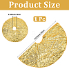 Polyester Christmas Tree Skirt DIY-WH20032-86A-2