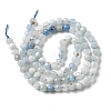 Natural Aquamarine Beads Strands LS-G-E411-19E-4mm-2