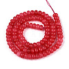 Dyed Natural White Jade Beads Strands X-G-T139-59A-05-2