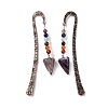 Natural Amethyst Bookmark AJEW-C025-01F-2