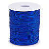1 Roll 100 Yards Round Nylon Braided Thread NWIR-PH0002-22E-1