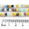 Glass Beads Strands EGLA-A034-M4mm-32-3