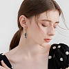 20Pcs 4 Colors Zinc Alloy Enamel Pendants ENAM-CJ0001-107-5