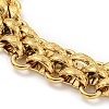 304 Stainless Steel Chain Necklaces NJEW-P298-01A-G-2
