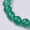 Natural Jade Beaded Stretch Bracelet BJEW-P213-10-8mm-2