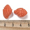 Synthetic Coral Carved Beads Strands CORA-I023-07D-4