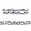 304 Stainless Steel Figaro Chains CHS-P003-01P-1