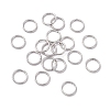 Non-Tarnish 304 Stainless Steel Open Jump Rings X-STAS-C040-01C-P-1