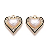 Rack Plating Alloy Rhinestone Pendants FIND-N005-19A-1