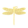 Brass Filigree Big Pendants KKC-T003-10G-1