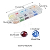 180Pcs 12 Colors Electroplate Glass Beads Strands EGLA-FS0001-40-4