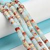 Synthetic Imperial Jasper Dyed Beads Strands G-D077-D01-02E-2