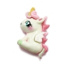Unicorn Opaque Resin Decoden Cabochons CRES-F034-05-1