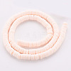 Handmade Polymer Clay Bead Strands CLAY-T002-6mm-41-2