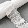 Natural Quartz Crystal Beads Strands G-S386-D01-1