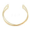 Rack Plating Brass Cuff Bangles BJEW-Q350-03G-1