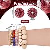 100Pcs Pave Disco Ball Beads FIND-PH0022-11B-2