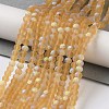 Transparent Glass Beads Strands EGLA-A034-T4mm-MB23-2