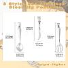 6Pcs 3 Styles 304 Stainless Steel Big Pendants STAS-CJ0002-48-8