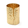 Textured Alloy Open Cuff Bangles for Women LS-BJEW-K272-04G-5
