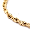 Brass Chain Necklace KK-B082-26G-2