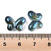 AB Color Plated Transparent Glass Beads GLAA-Z020-01F-3