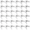 1200Pcs Brass Bead Tips KK-SP0001-93S-1