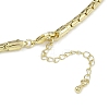 Rack Plating Brass Necklaces for Women NJEW-K382-09G-2