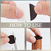 198Pcs 3 Styles Round Felt Furniture Pads AJEW-GF0013-26A-6