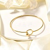 304 Stainless Steel Bangle BJEW-H530-01G-1