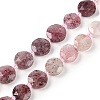 Natural Strawberry Quartz Beads Strands G-C116-A41-01-2