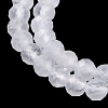 Natural Quartz Crystal Beads Strands G-H002-A02-02-2