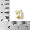 Brass Micro Pave Cubic Zirconia Beads KK-P290-61G-K-3