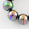 Non-magnetic Synthetic Hematite Beads G-Q926-10mm-04-2