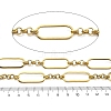 Ion Plating(IP) 304 Stainless Steel Oval Link Chains CHS-G039-02A-G-2
