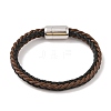 Braided Microfiber Leather Cord Bracelets BJEW-B096-10P-1