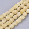 Natural Topaz Jade Beads Strands X-G-S363-025-1